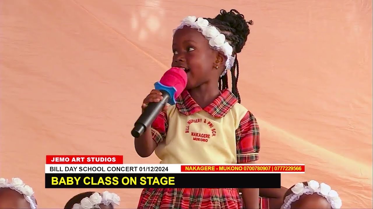 Baby Class on Stage | Bill Day School Concert 2024