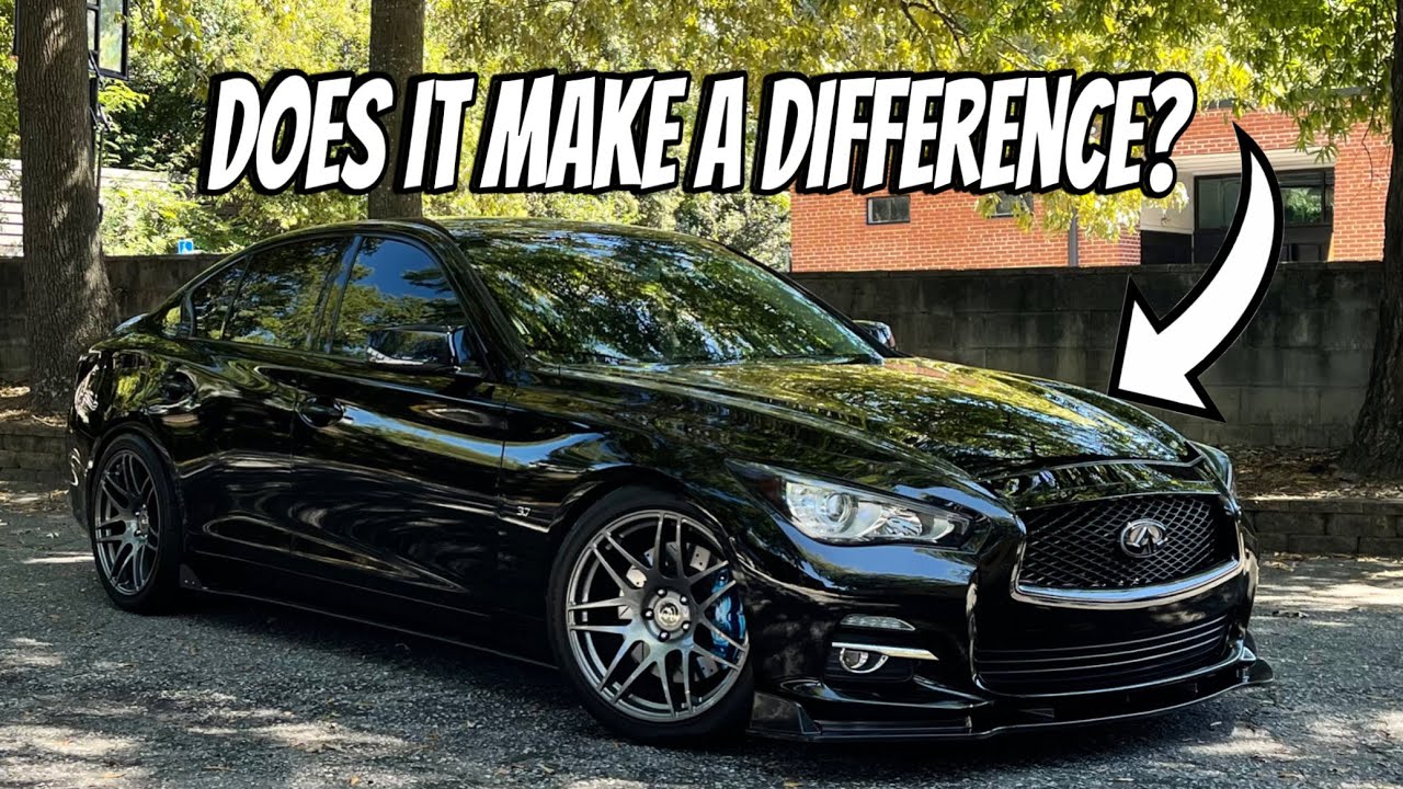 Q50 test Pipes | Resonated vs Non-Resonated