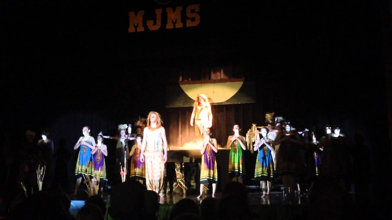 He Lives in You! MJMS Lion King Jr. Madison as Rafiki