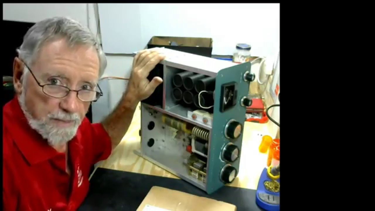 SB-200 Heathkit amplifier prebuilt Power Supply for $80. [ww4ok]