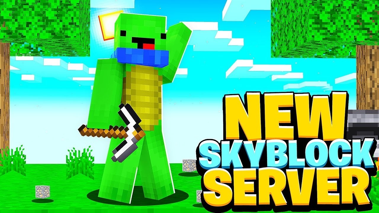NEW BEST MINECRAFT SKYBLOCK SERVER 2025