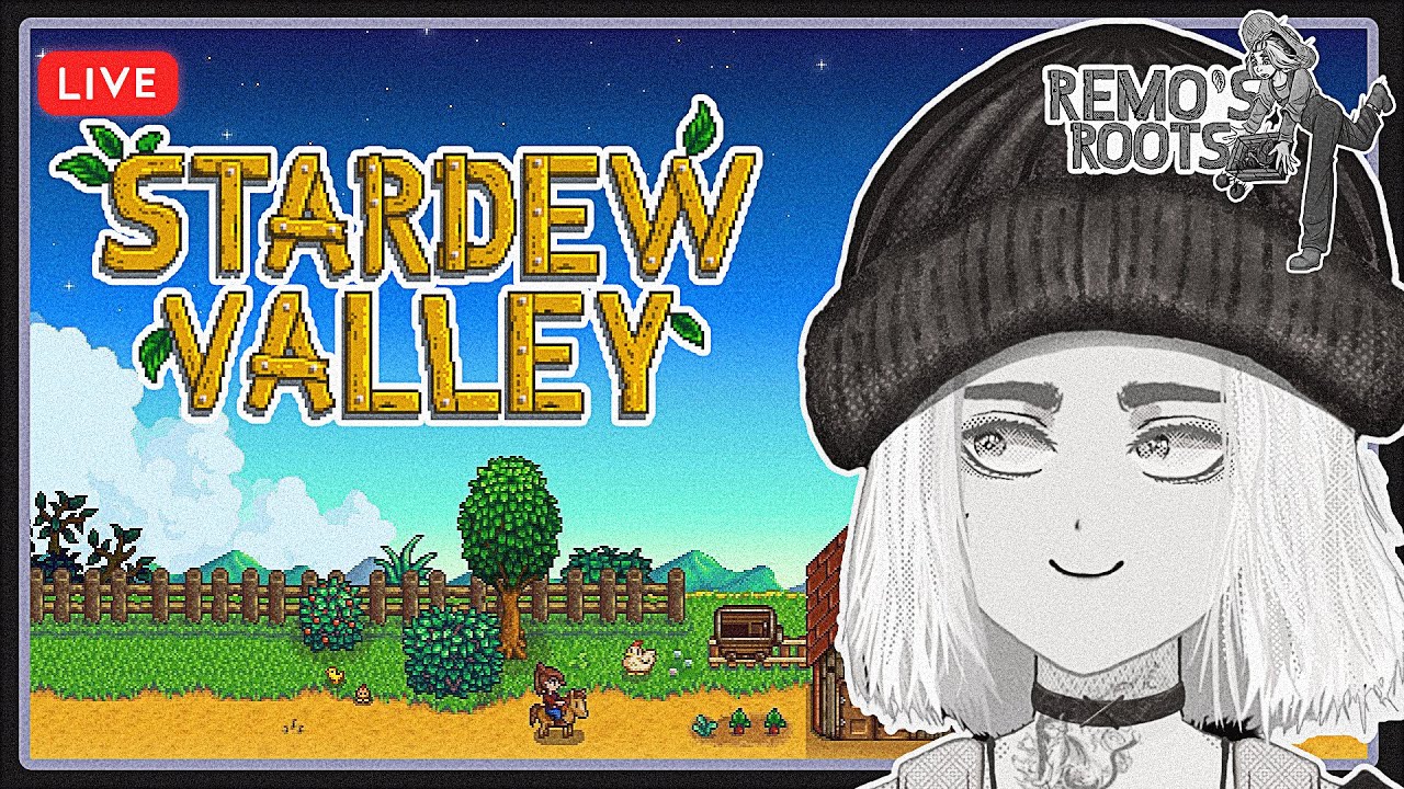 【Stardew Valley】Back in the farm life! | Remo's Roots First Playthrough!  [ Vtuber ] #remolive