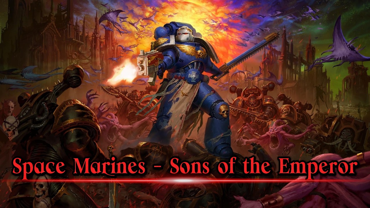 Space Marines - Sons of the Emperor | Powermetal Fan Song inspired by Warhammer 40K