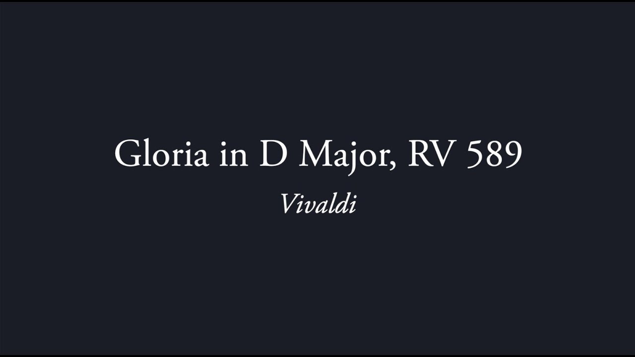 Gloria in D Major, RV 589