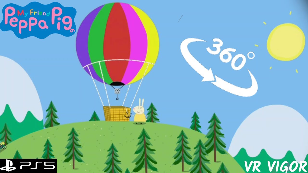 Peppa Pig Windy Castle #peppapigenglish #castle #360vr