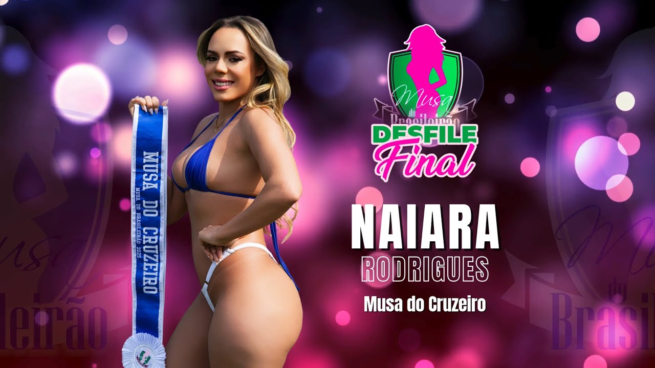 Desfile da Naiara Rodrigues no Musa do Brasileirão - 4k