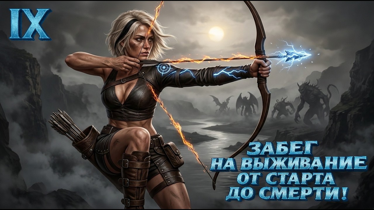 PoE2 HC SSF — Хардкорный забег Охотницы от первого уровня до последнего вздоха! #9