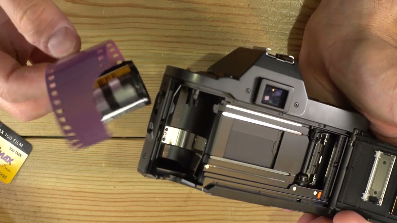 Kodak TMax 100 35mm Film Unboxing, Loading, and Sample Photos