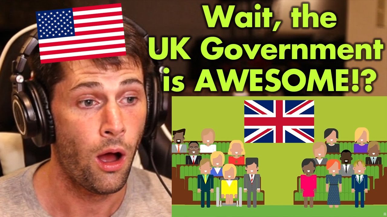 American Reacts to the UK Government Explained