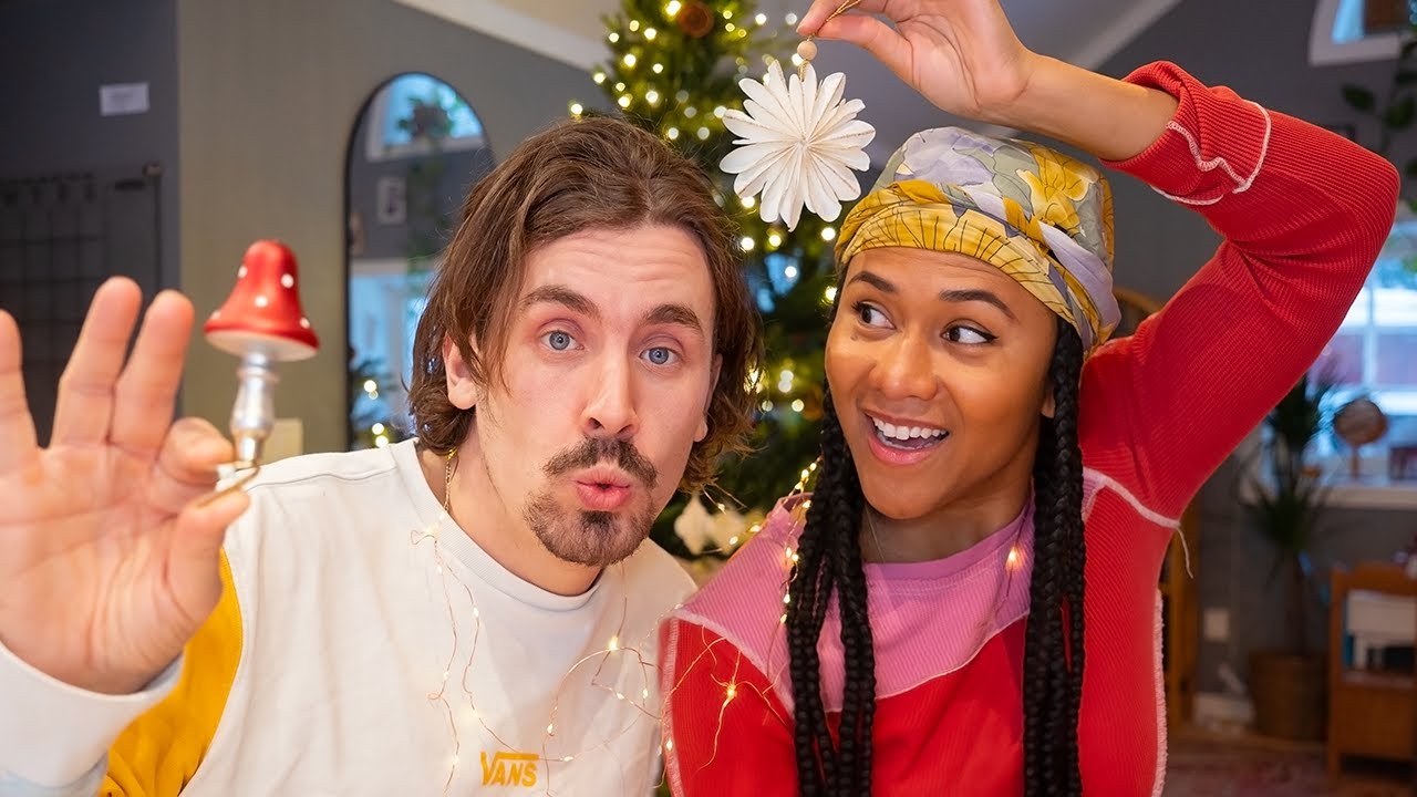 Putting Up the Christmas Tree + Decor | Vlogmas Day 7