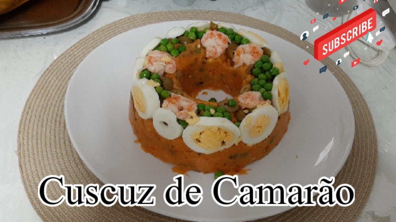 Cuscuz de camarão - Couscous Shrimp | Prato Feito e Cia- Rita Zanqueta