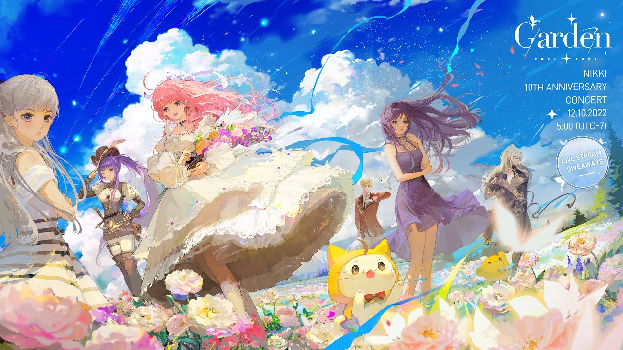 Nikki | Garden - 10th Anniversary Concert Global Live Stream @12-10 5:00 (UTC-7)