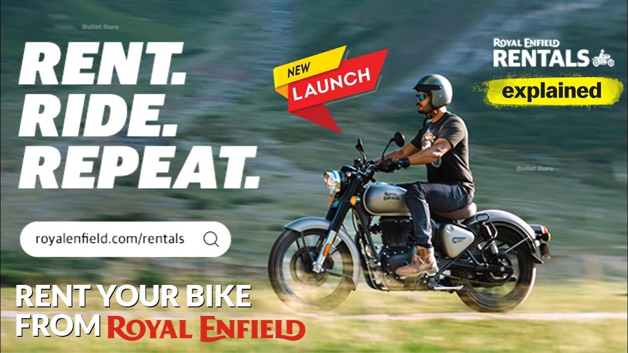 Royal Enfield Rentals Launched - Rent Bike From Royal Enfield - All Detials