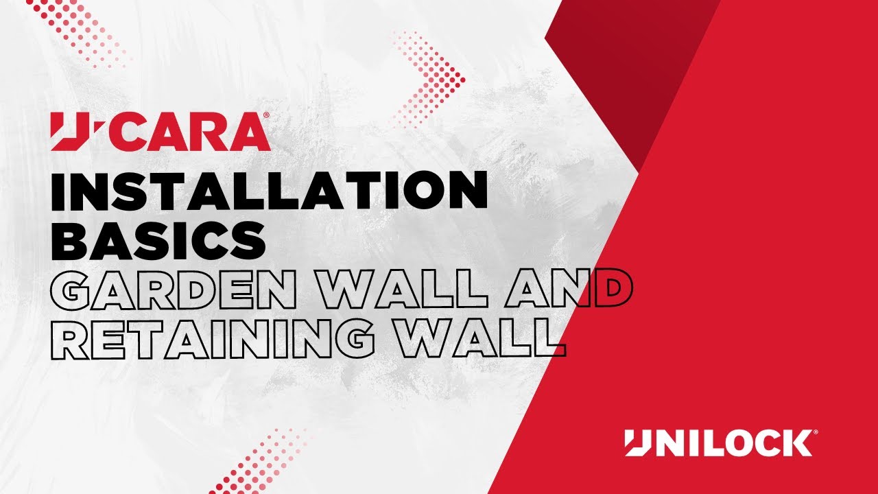Expert Tips on How to Build Garden Walls and Retaining Walls with U-Cara®