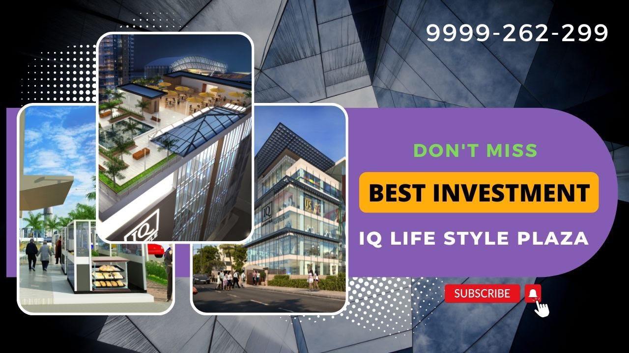 IQ LifeStyle Plaza Lucknow | Best Investment  | Retail Shops  Start at Rs  26  lakh Onwards