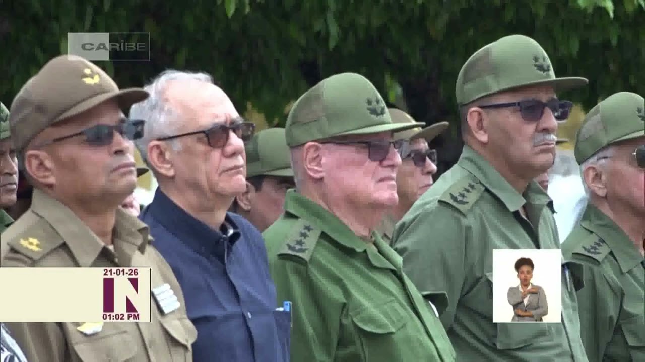 Rinden honores militares en sepelio del General de División Claro Orlando Almaguer Vidal