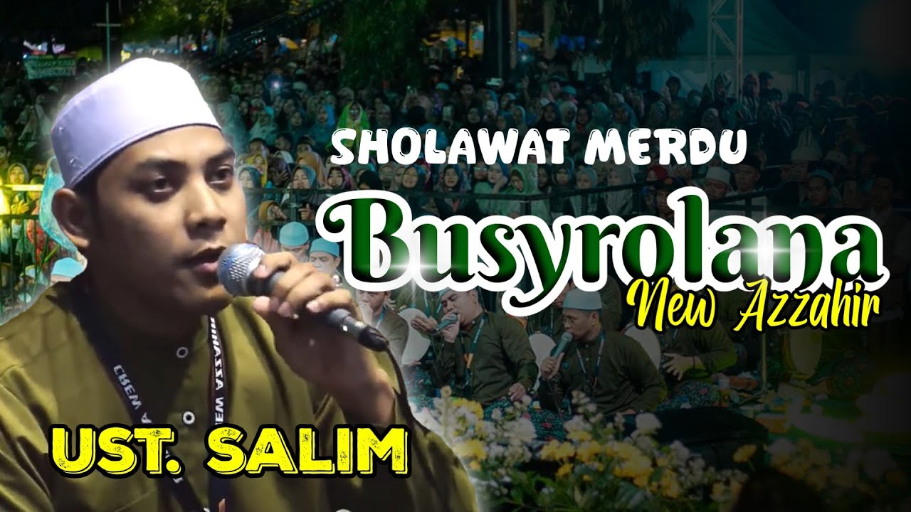 Busyrolana Nilnal Muna | Terbaru Azzahir 2024 | Full Lirik Arab