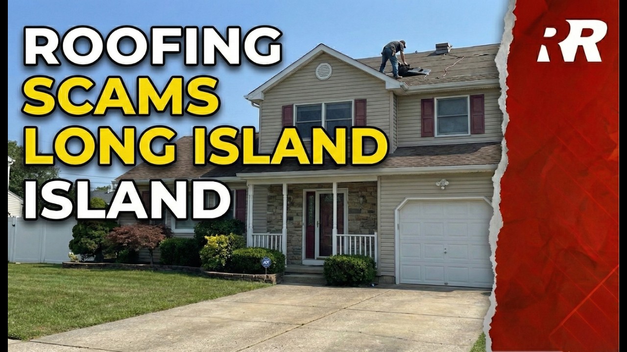Roofing Scams Long Island - What You Need To Know