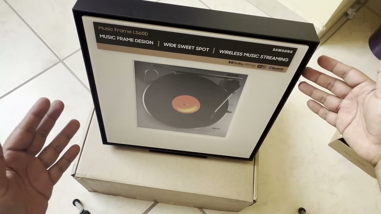 Samsung Music Frame LS60D - Unboxing y primeras impresiones