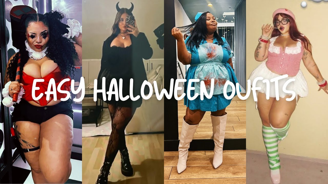 EASY Halloween Costumes Ideas for Plus Size Baddies