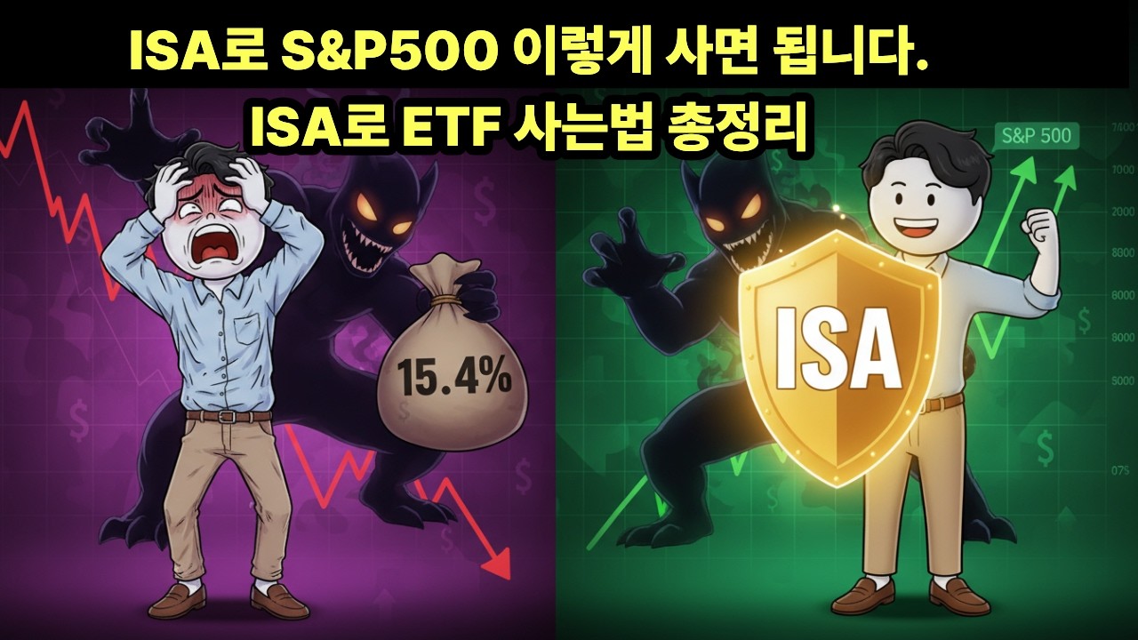 사회초년생이 지금 당장 ISA 계좌부터 만들어야 하는 진짜 이유 (S&P500 활용법)ㅣ경제학ㅣ
