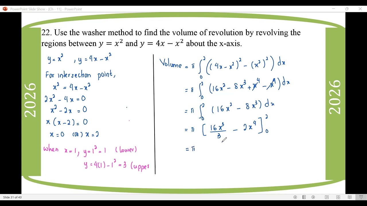 # Grade 12 Math (2026 Math Journal - Ch 11) 21,22,23,24,25