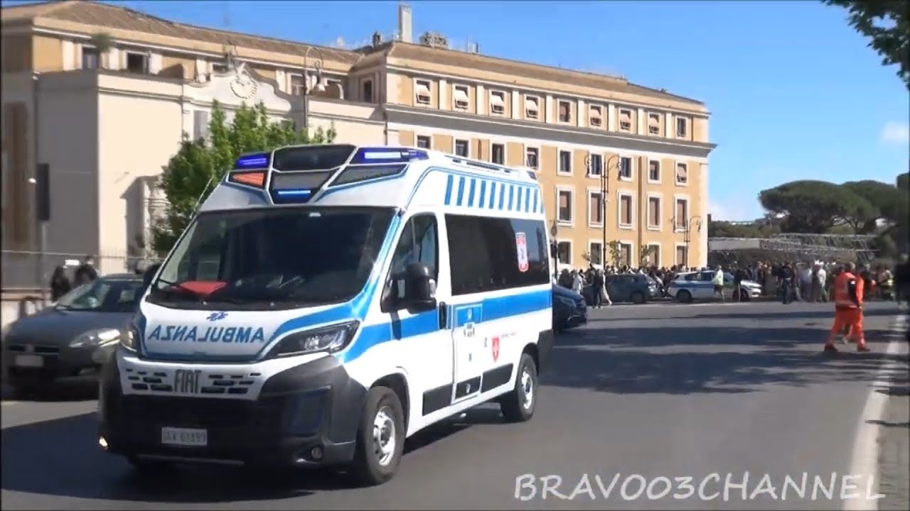 NEW - Ambulanza Città del Vaticano in sirena