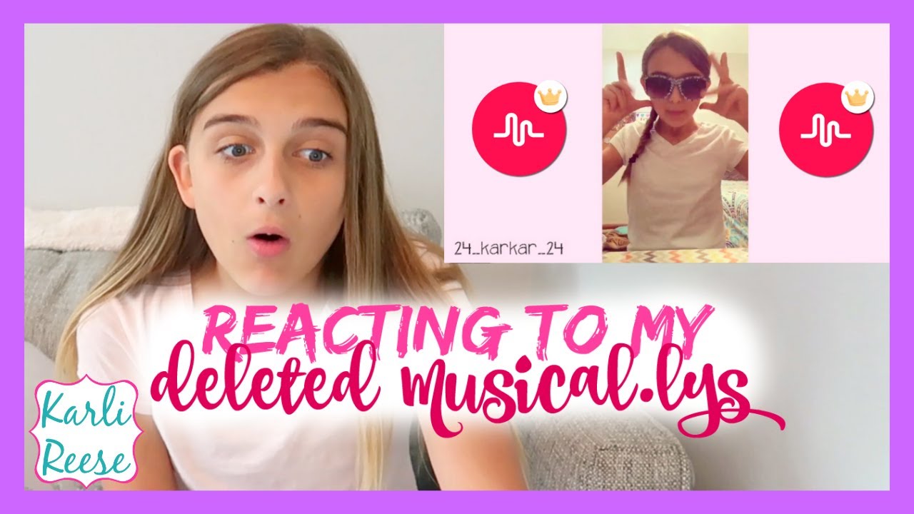 REACTING TO MY OLD DELETED MUSICAL.LYS