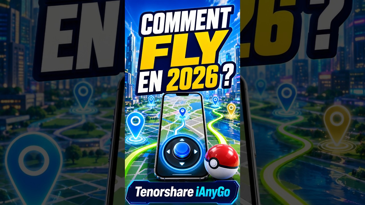 Comment FLY sur Pok&eacute;mon GO en 2026 ? 🌍 | iAnyGo