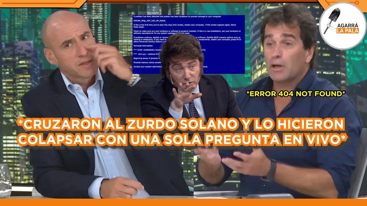 TREBUCQ CRUZÓ AL ZURDO SOLANO, LE HIZO UNA PREGUNTA Y LO HIZO COLAPSAR CUANDO DEFENDÍA DELINCUENTES