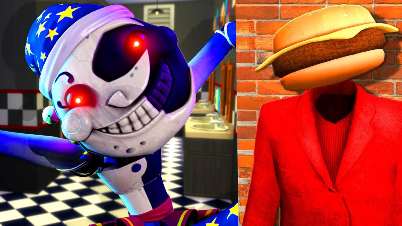 SCARY Hide and Seek in the FNAF Pizzeria in Gmod! (Garry's Mod Multiplayer)