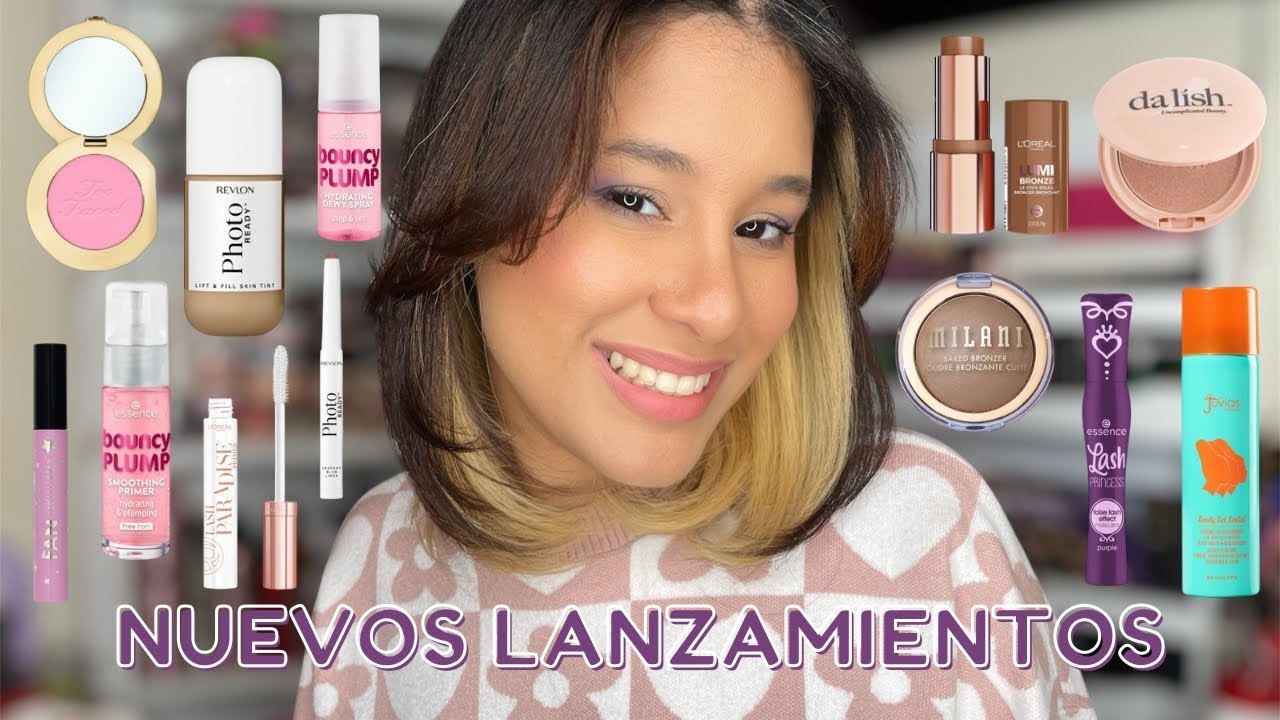 Productos nuevos con un pop de color 💜(Revlon, Essence, K Voss, Too Faced, L'Oreal, Milani, Da Lish)