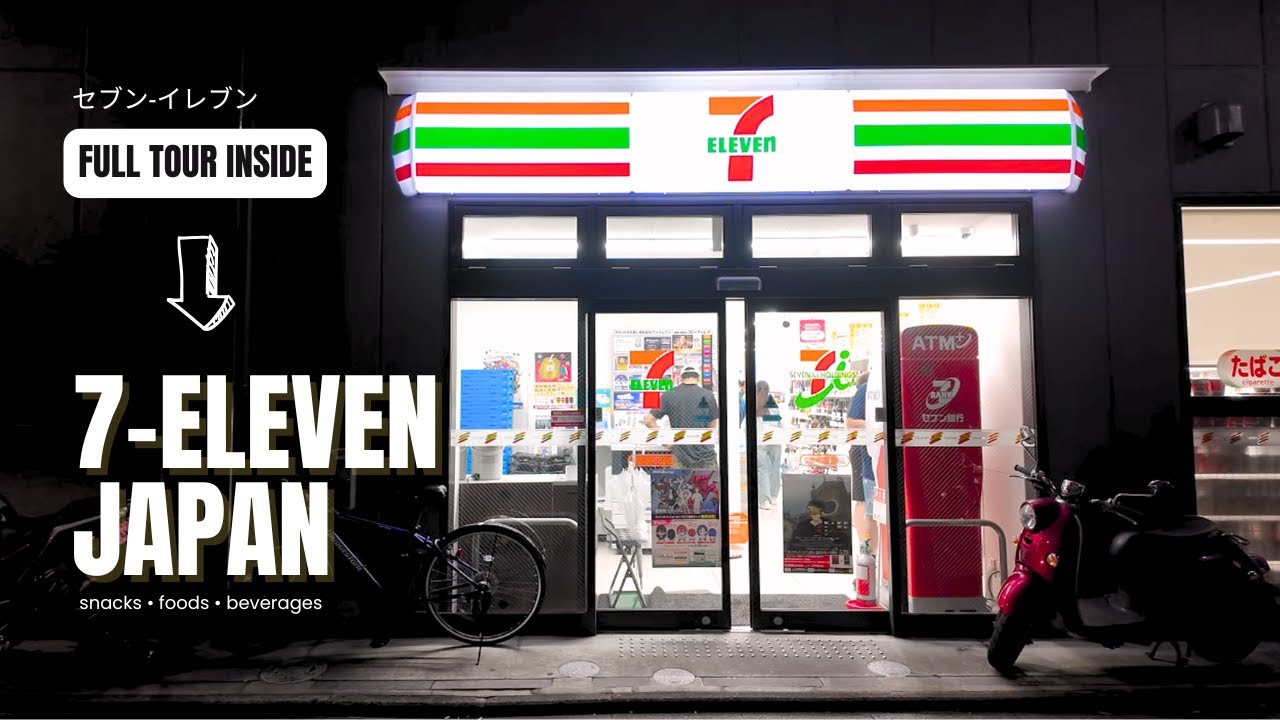Complete Tour Inside 7 Eleven Japan All Foods and Snacks