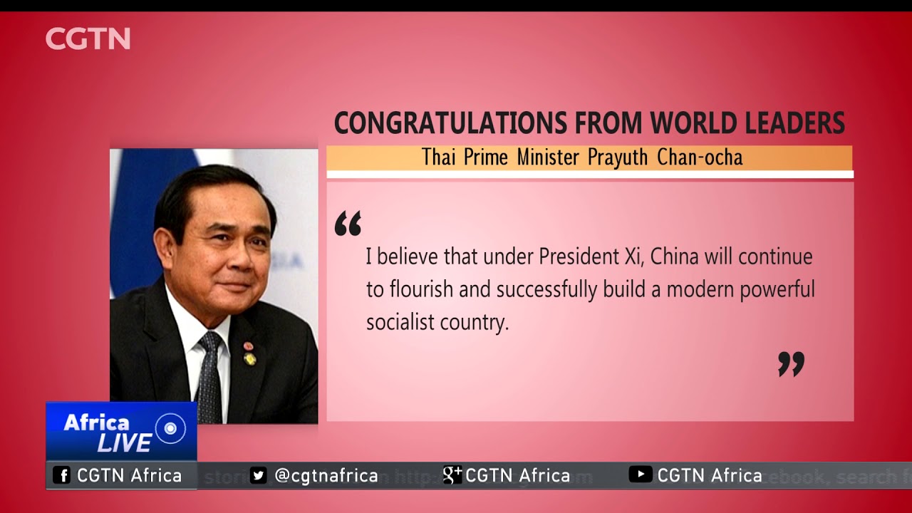 World leaders congratulate Xi Jinping on election