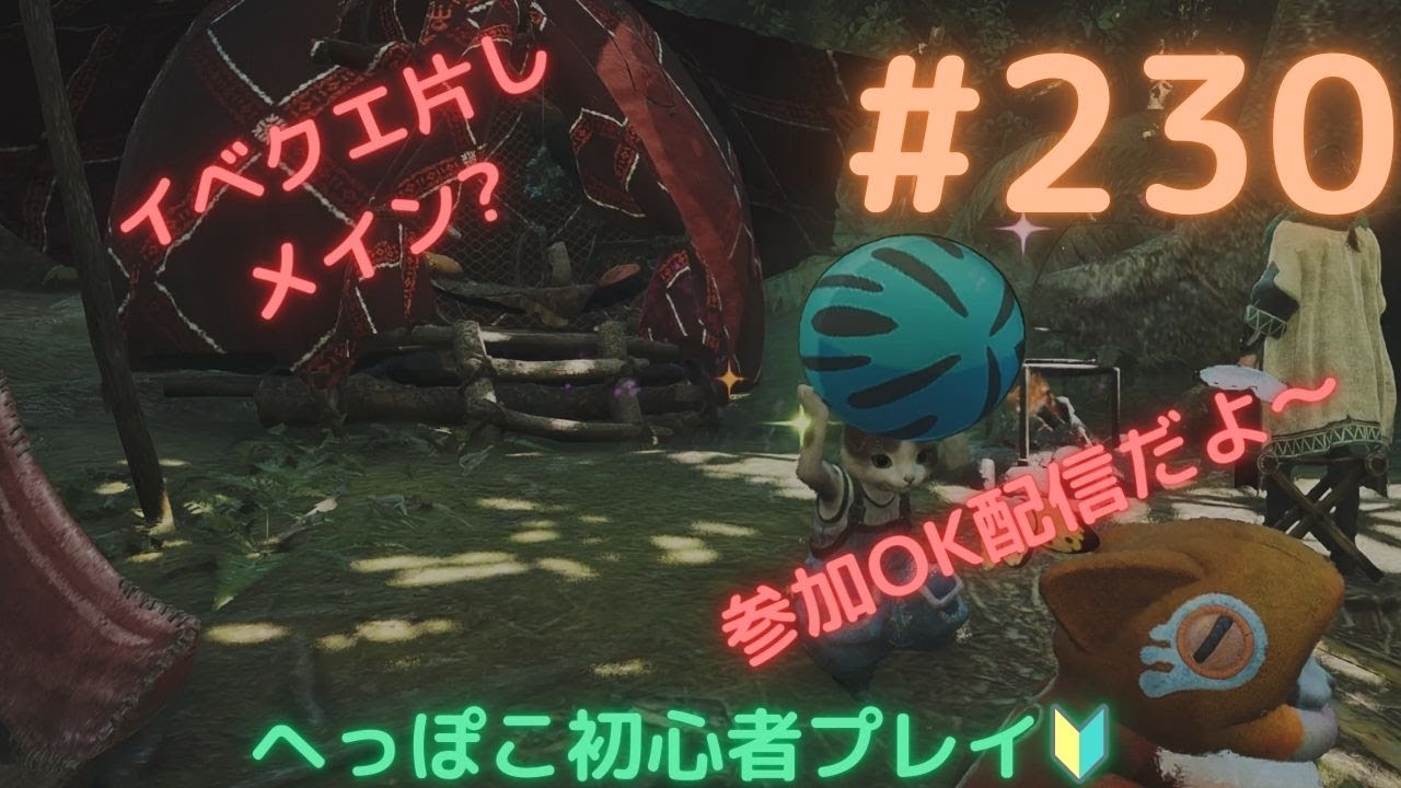 【ﾓﾝﾊﾝﾜｲﾙｽﾞ】配信ﾊﾞｳﾝﾃｨ片してからの歴戦王･･･?【参加型】