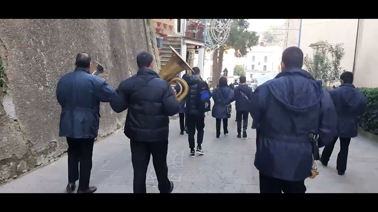 Allegri amici banda città  di Lattarico 11/02/22 festa Patronale Montalto Uffugo