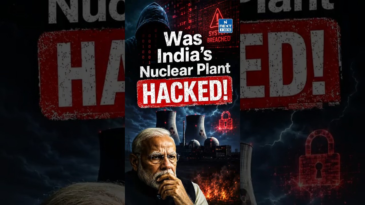 Kudankulam Nuclear Plant Data Leak? Here's What Really Happened | NPCIL Clarifies | NEXT IAS
