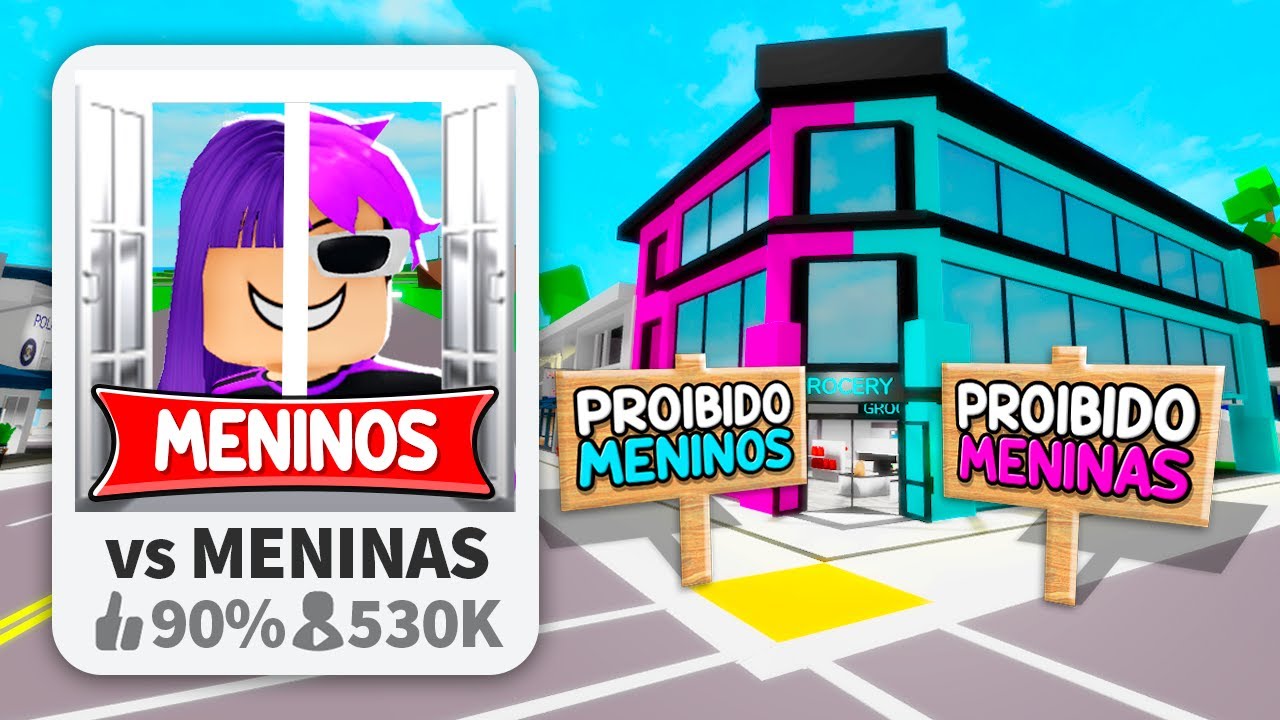 FIZ O BROOKHAVEN dos MENINOS VS MENINAS!