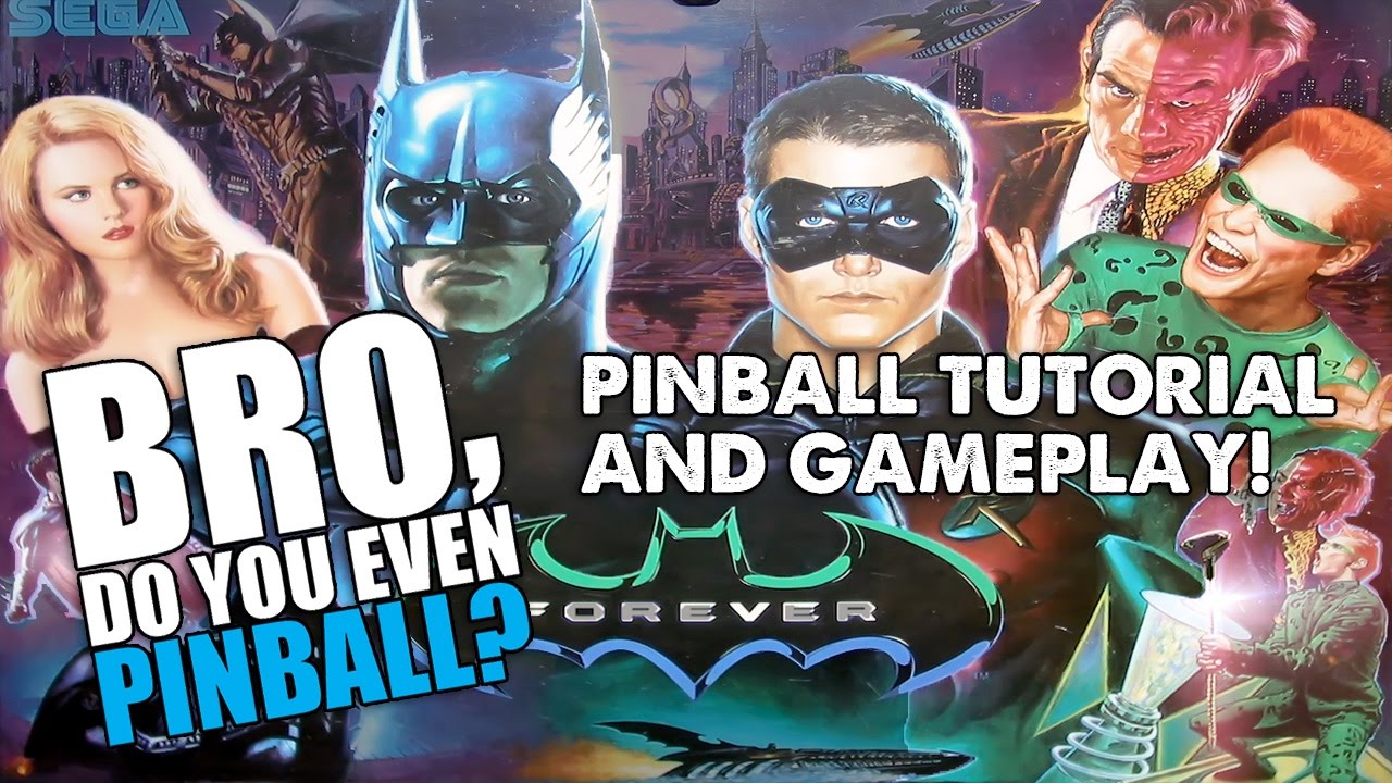 Batman Forever pinball (Sega, 1995) 12/8/16 