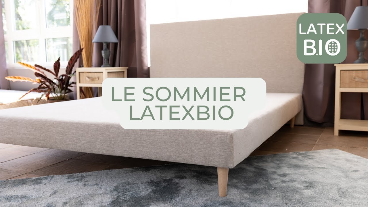 Le sommier tapissier 100% naturel - LatexBio
