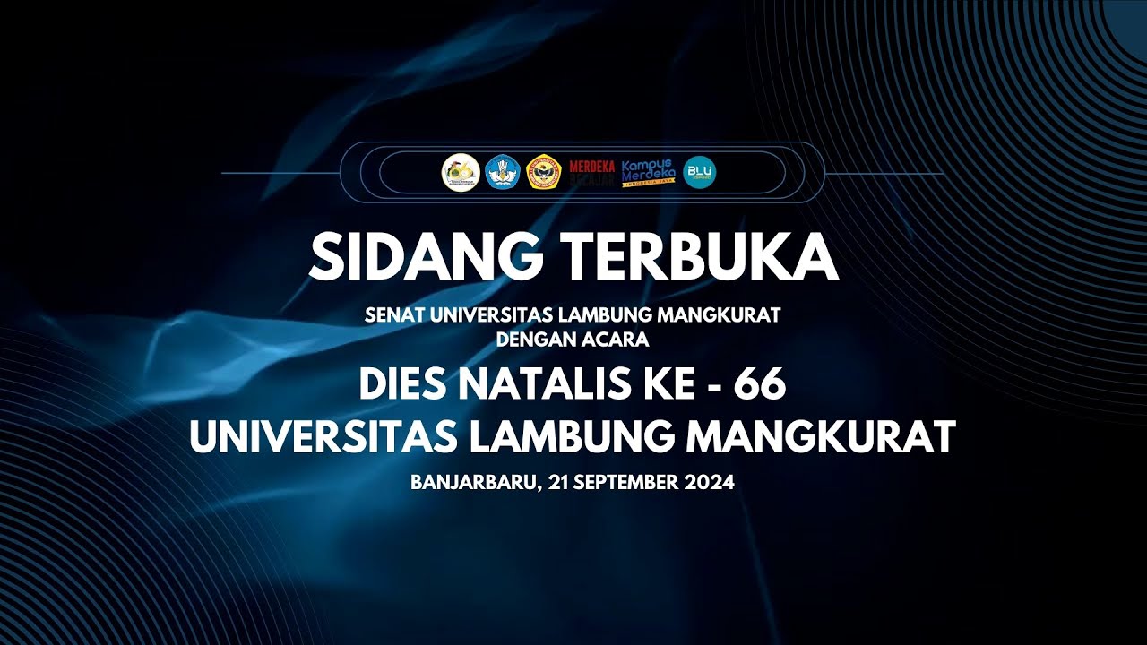 DIES NATALIS KE-66 UNIVERSITAS LAMBUNG MANGKURAT