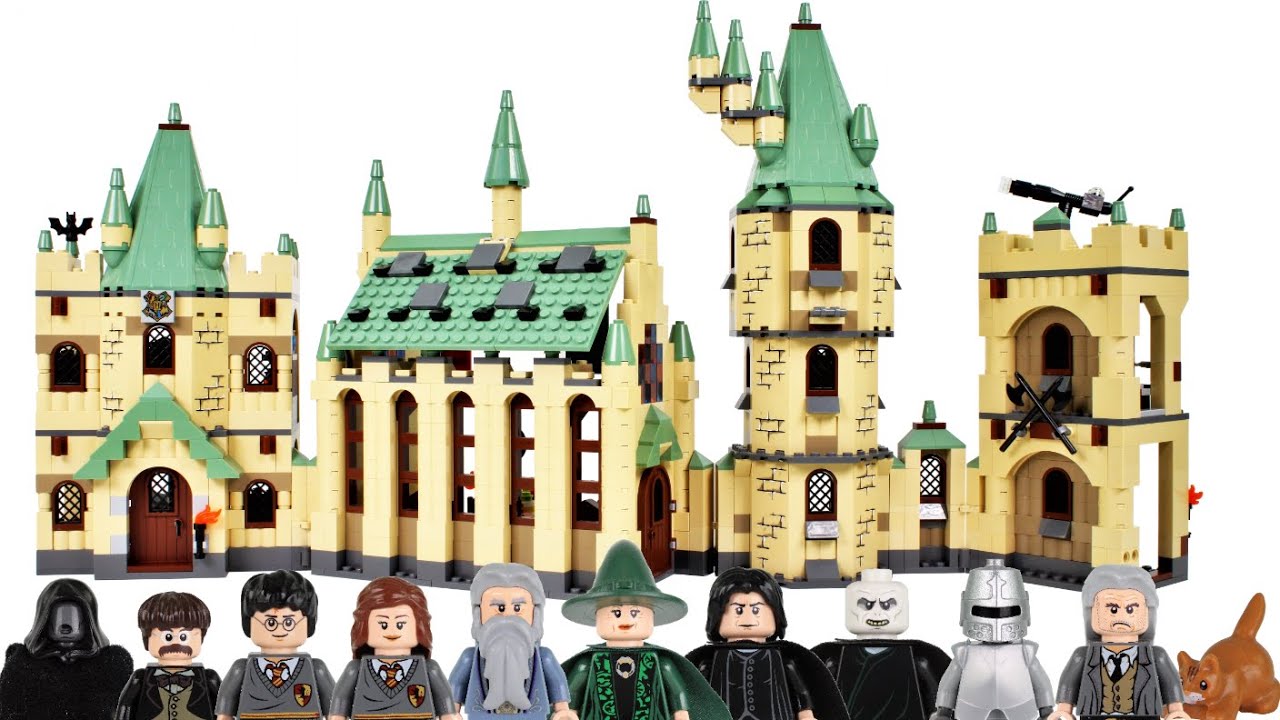 2010 LEGO Harry Potter Hogwarts Castle 4842 Реконструкция и обзор!
