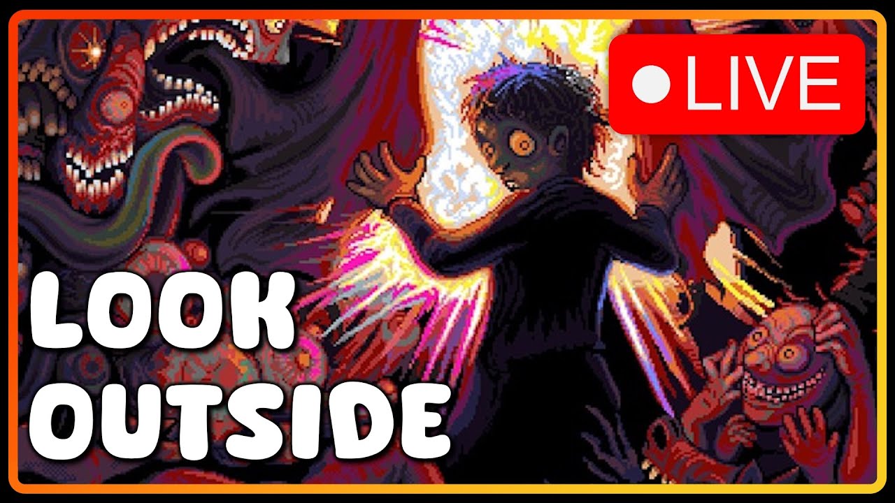 LOOK OUTSIDE w/ DansGaming - Horror Game