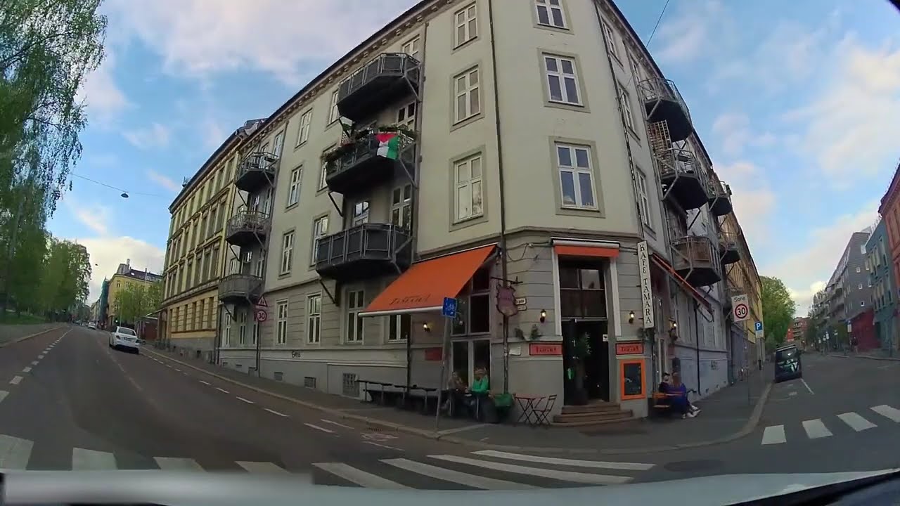 4K / OSLO / NORWAY / Grunerl&oslash;kka / Driver's License Practice Test / Exam / Risl&oslash;kka Trafikkstasjon