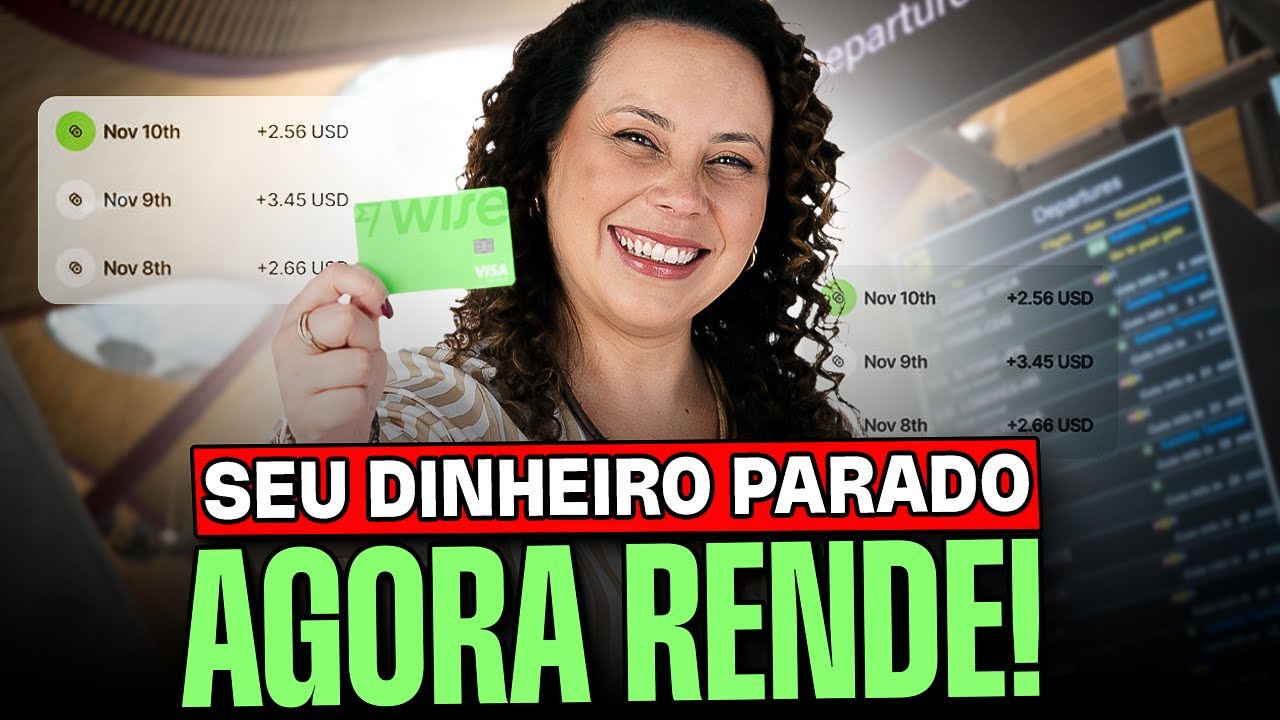 Seu Dinheiro AGORA RENDE+: Juros DIÁRIOS em Euro, Dólar e Libra!