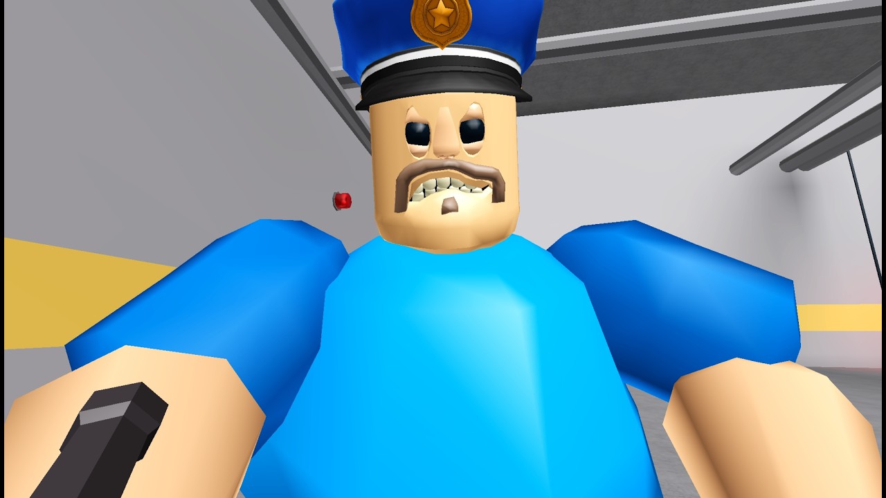 I escape barry prison in Roblox [Dently gamer] #roblox