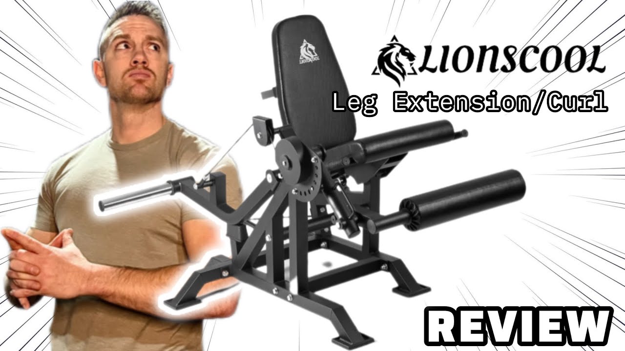 The NEW AND IMPROVED Lionscool Leg Extension / Curl  *REVIEW*