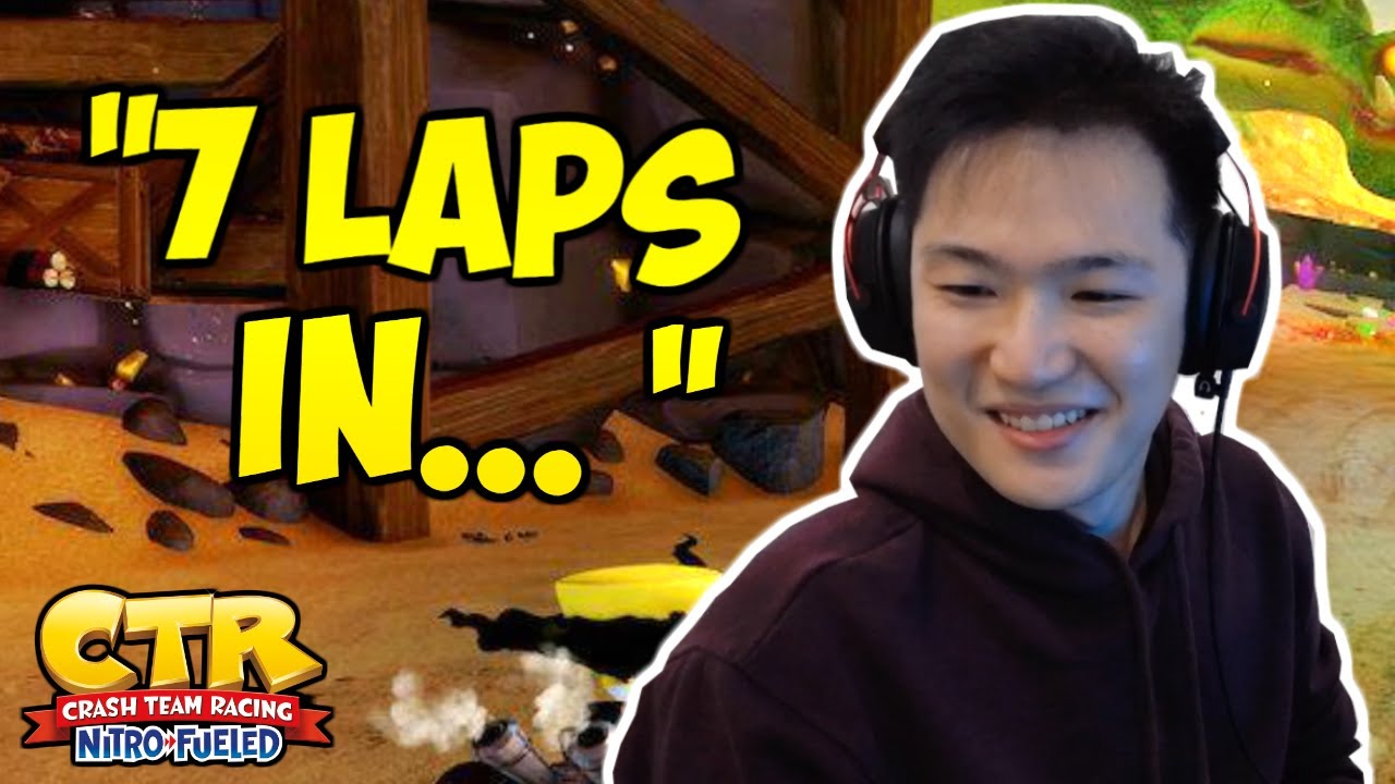 Asian Guy Tortured his Subscribers 【CTR Nitro Fueled - Stream Highlights #2】| TheViperian