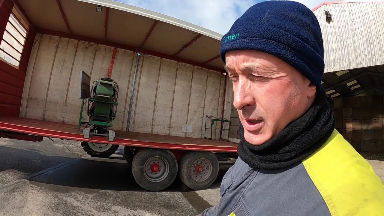 Modification sur une remorque (agriculture)