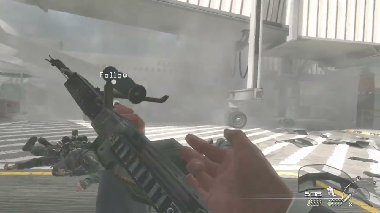 Zakhaev International Airport Attack | COD MW2: “No Russian”